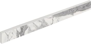 Italon Керамогранитный плинтус Charme Evo Battiscopa Statuario 7,2x59 Lux Rett
