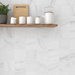 Керамогранит WOW Gea Carved Calacatta Nat 12,1x12,1 купить в Москве: интернет-магазин StudioArdo