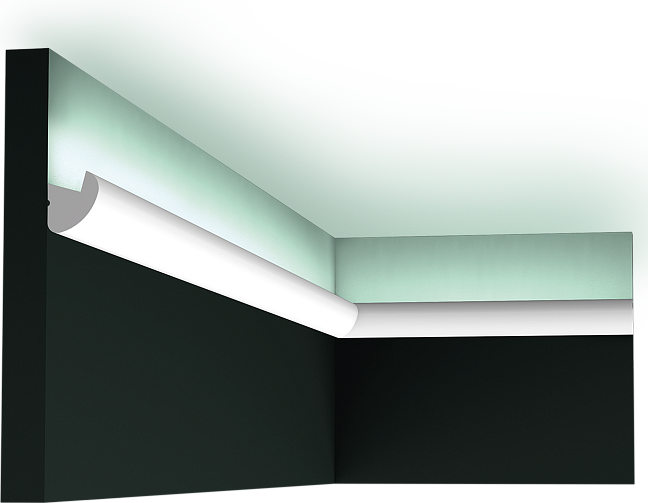 Профиль освещения верхний Orac Décor CX188 дюрополимер 200,0 x 3,0 x 3,4