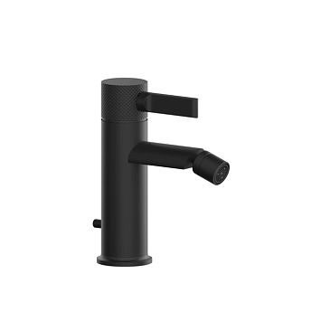 Gessi Inciso Смеситель для биде на 1 отверстие с донным клапаном Black XL