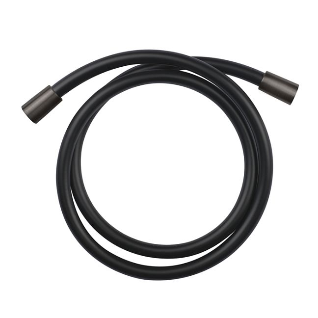 Gessi 316 Шланг Darkflex, для ванны с коническим соединением на 1/2, длина 150 см, brushed black metal pvd