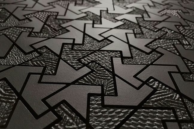 Микромозаика Sergio Savino Infinito Decorato 28x28 Nero Africa