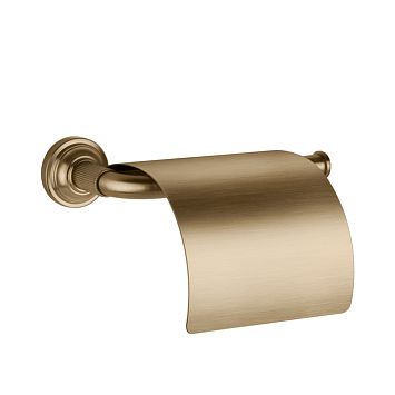 Gessi Venti20 Держатель туалетной бумаги, с крышкой, Warm Bronze Br. PVD