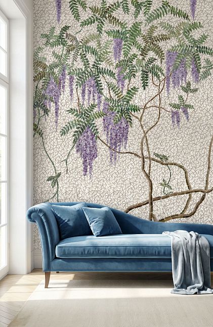 Панно ART NATURA "Глициния" 140x280 см