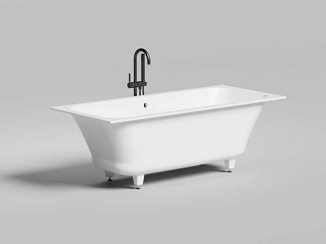 Ванна встраиваемая Orlanda AXIS 170x75 покраска по RAL полностью