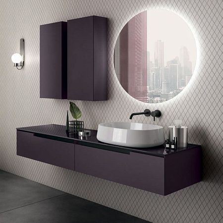 Комплект мебели Oasis Profilo Prugna lacquered 170x51.5x200см