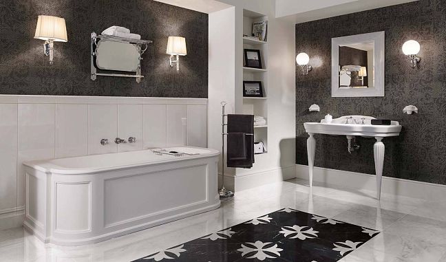 Devon&Devon President, Ванна 180*85см из композитного материала "White Tec", белая