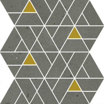 Italon Керамогранитная мозаика Avantgarde Black Mosaico Luxor