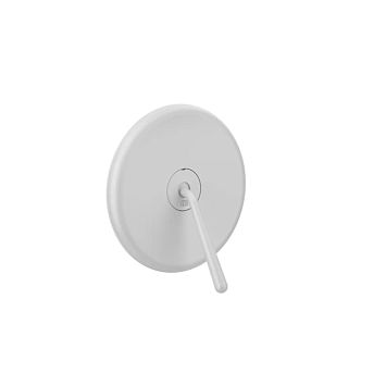 Gessi Goccia Встраиваемый однорычажный смеситель(внешние части), белый
