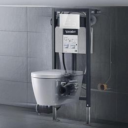 Duravit SensoWash F Lite Сиденье для унитаза унитаза с душем, 375х574 мм, для #2510092000, цвет: белый купить в Москве: интернет-магазин StudioArdo