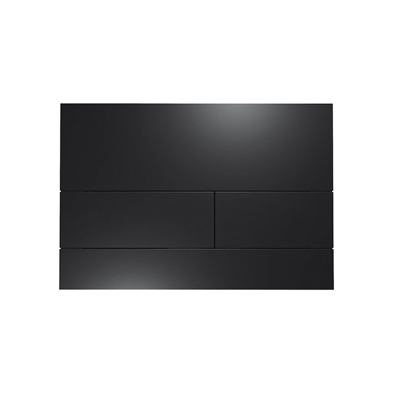 Tece Square II Панель смыва с двумя клавишами металлическая, цвет черный матовый купить в Москве: интернет-магазин StudioArdo