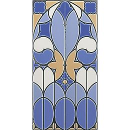 Керамическая плитка Ceramiche Grazia Venice Pannello Fenice Cobalt Craquele (2 pz) 40x80 купить в Москве: интернет-магазин StudioArdo