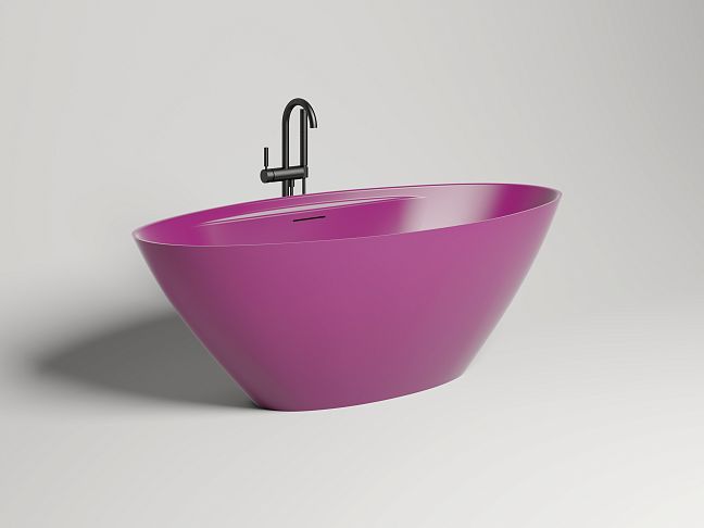 Ванна отдельностоящая Diva 178x85 покраска по RAL полностью