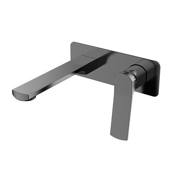Nemo NM-1313-BGM/1 (УЦ) Настенный смеситель скрытого монтажа для раковины со встраиваемой частью и д
