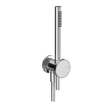 Gessi Origini Душевой комплект, состоящий из вывода воды,держателя, шланга 1,50 м и лейки. В комплект входит отделочная вставка.., хром