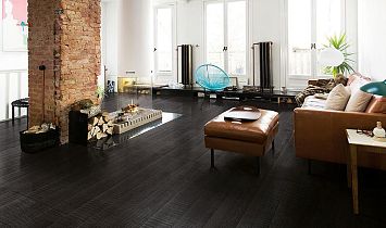 Керамогранит Viva No Code Legno Nero Laccato Matt 20x120x1