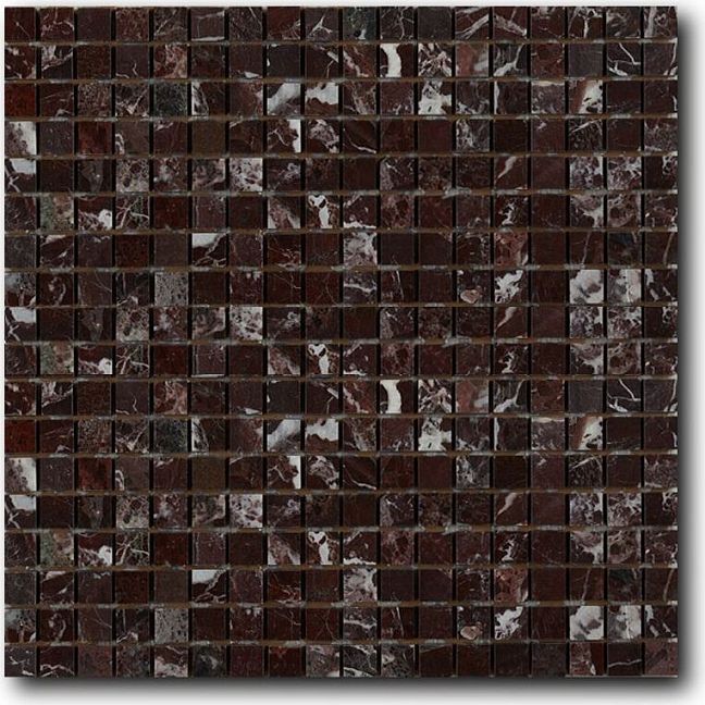Мозаика ART NATURA Marble Mosaic Rosso Levanto 30,5x30,5