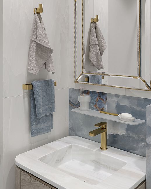 Emil Ceramica Керамогранит Tele Di Marmo Onix Blue 60x120 Lappato