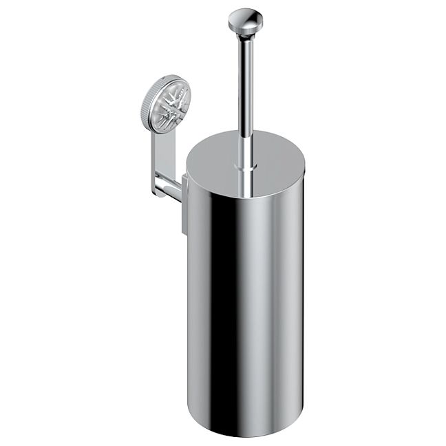THG Hirondelles Platinum Stamped Ершик подвесной, цвет: хром