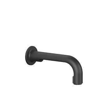 Gessi Inciso Излив 190мм, для ванны с удаленным управлением (не входит в комплект), черный матовый