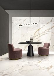 Керамогранит Lea Ceramiche Slimtech Delight Calacatta Oro Touch 120x260 купить в Москве: интернет-магазин StudioArdo