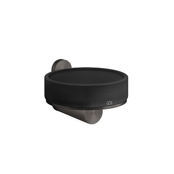 Gessi 316 Мыльница настенная, черный/brushed black metal pvd