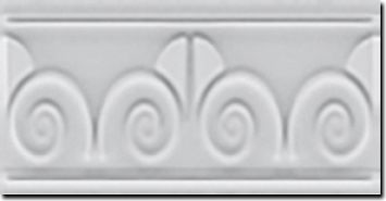 Бордюр LaDiva Сeramiche Eugenia Listello Reggio Emilia Latte Lucido 7,5x15