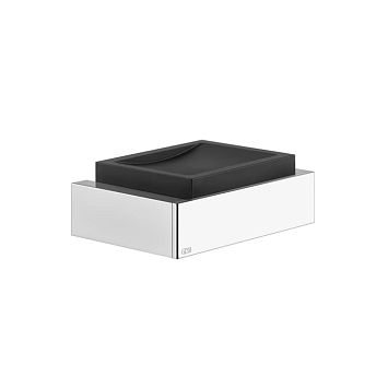 Gessi Rettangolo Мыльница подвесная, хром/черный
