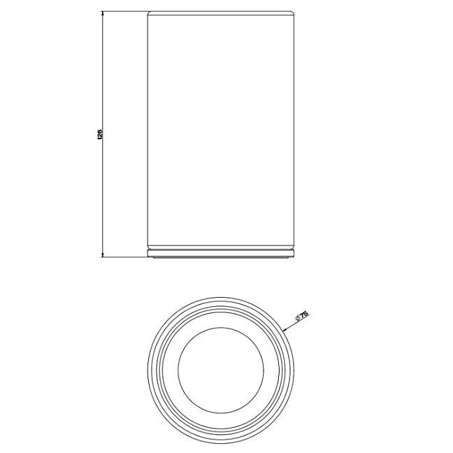 Gessi 316 Стакан настольный, белый/steel brushed
