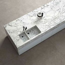 Керамогранит Infinity Marble Extra Statuario Satinato Endmatch 160x320x6 купить в Москве: интернет-магазин StudioArdo