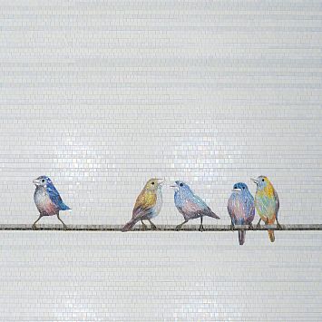 Панно ART NATURA Птичий Хор 100x100