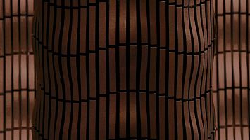Микромозаика Sergio Savino Harmony 28х29.2см, настенная, цвет: Old Bronze