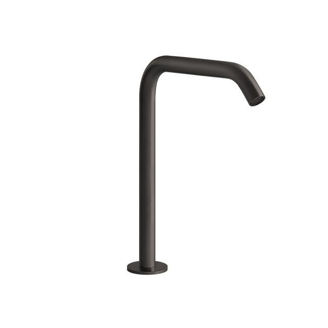 Gessi 316 Отдельно стоящий излив h=230мм , brushed black metal pvd