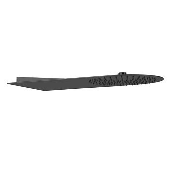 Gessi Tremillimetri Душевая головка для настенного крепления 300х550 мм, Black Metal Brushed PVD
