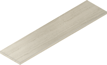 Italon Керамогранитная ступень Charme Advance Scalino Ang. SX Silk 33x120