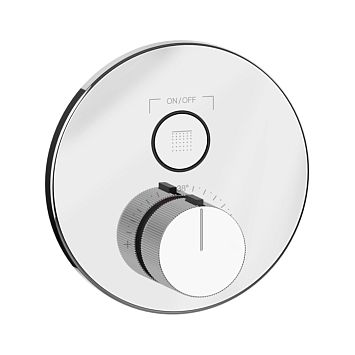 Gessi HI-FI Comfort Смеситель настенный встраиваемый, термостатический, с 1 запорной кнопкой, хром