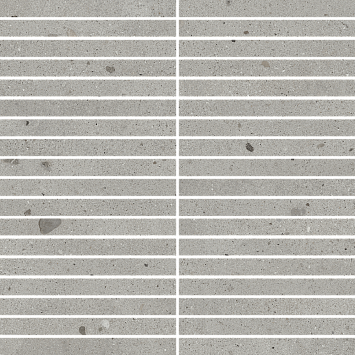 Italon Керамогранитная мозаика Avantgarde Silver Mosaico STRIP