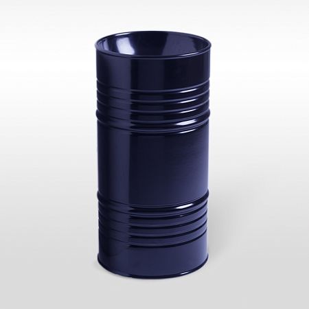 Раковина Kerasan  Artwork Barrel  45х90 см, без отв., напольная, слив в пол, в комплекте сифон, цвет: Blu cobalto lucido