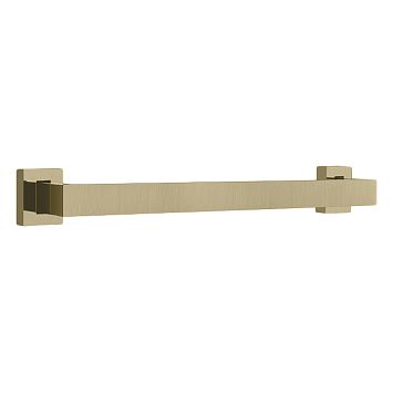 Gessi Rettangolo Опорная ручка для ванны и душа, длина 45 см, Brass Brushed PVD