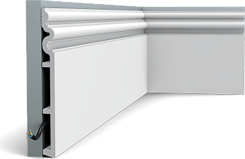 Плинтус Orac Décor SX193 AUTOIRE дюрополимер 200,0 x 2,2 x 25,0