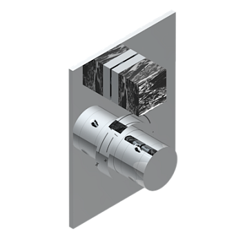 Ручки регулировки THG Montaigne marbre Grand Antique для термостата THG с вентилем арт.5300AE