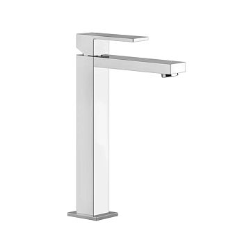 Gessi Rettangolo Смеситель для раковины с высоким изливом 128мм, хром