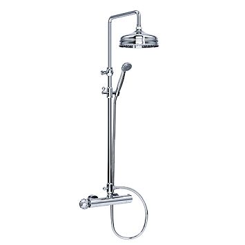 Душевая стойка с термостатом ½" Joerger Florale Crystal 600.20.460.xxx-AA