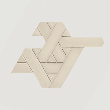 Mutina Керамогранит Weaving San Jiao White 42,9x30,3 Matt