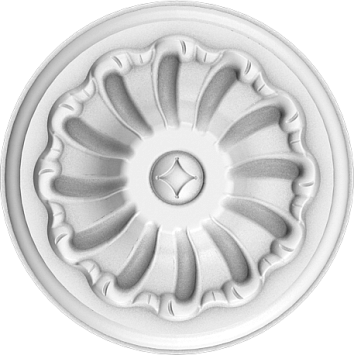 Декоративный элемент Orac Décor R10 пуротач 15,0 x 15,0 x 4,2