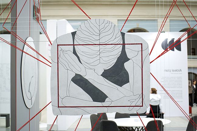 Авторское панно ART NATURA Innerlife совместно с архитектурным бюро KESON