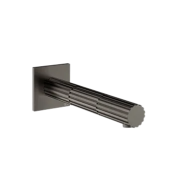 Gessi Incastri Излив для ванны, L-191мм, цвет 707 Black Metal Brushed PVD