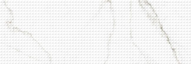 Museum Керамогранит Lumiere Wall White Decor Sp/33,3x100/R Shaped & Deep Tech