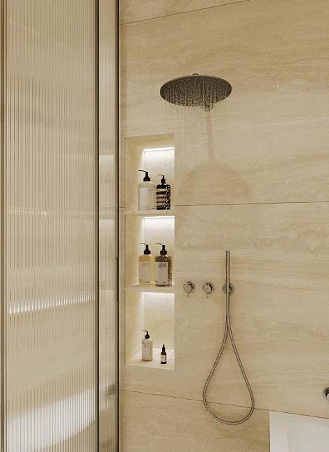 Керамогранит Provenza Unique Travertine Vein Cut White Naturale 120x278