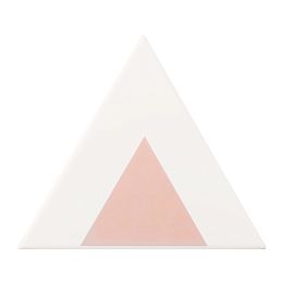 Керамическая плитка Petracers Triangolo Pallino Rosa Su Bianco 17x17 купить в Москве: интернет-магазин StudioArdo